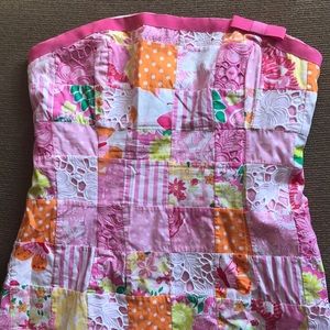 Lilly Pulitzer Strapless Dress